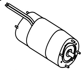 Мотор для привода щетки Lavor SCL midi R 75 BT