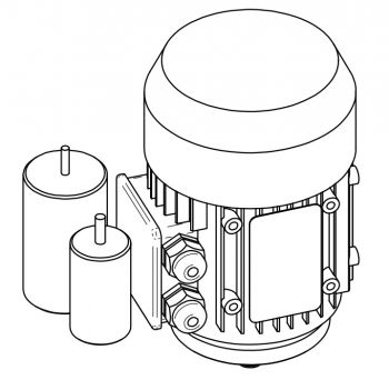 Мотор привода щетки Lavor Speed 45E