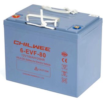 Гелевый аккумулятор (необслуживаемая батарея) Chilwee 6-EVF-80 купить недорого в Русколумбус