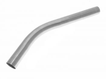 Нержавеющая труба для пылесоса, верхняя часть (изогнутая), D=38 мм