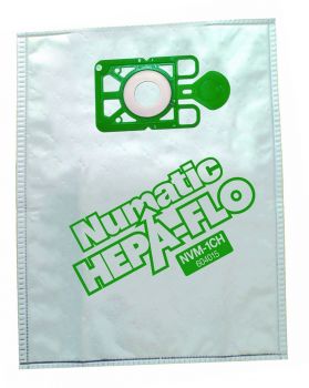 Запчасти и аксессуары Numatic: Пылесборные мешки  Hepaflo NVM-1CH    (9 литров)