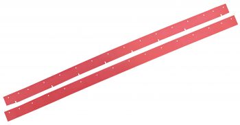 Сменные резинки для водосборной рейки (красные)